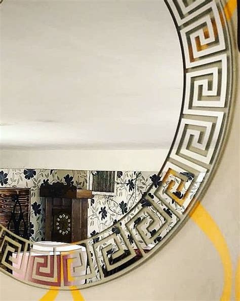 versace style wall mirror|versace mirror glasses.